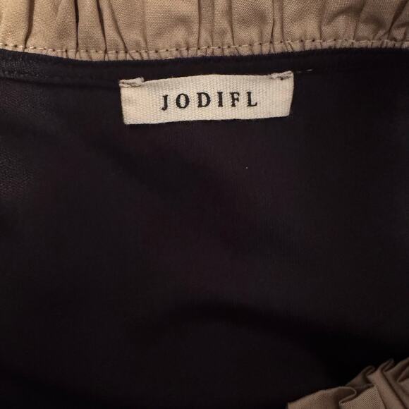 JODIFL Metallic Brocade Blouse – NWOT – Size S – Black - Picture 6 of 6